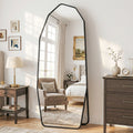 Cuteday Full Length Mirror,  Full Body Large Standing Mirror, Diamond Shaped, Free Standing